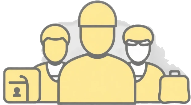 Ícone Atendimento para MEI, EPP, LTDA, Startups